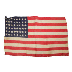 Drapeau US, 48 étoiles imprimées, pour véhicule