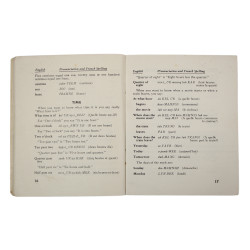 Livret, French Language Guide, TM 30-302, 1944