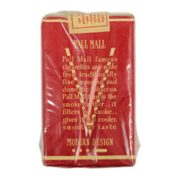 Paquet de cigarettes, PALL MALL, For US Armed Forces Overseas, intact