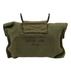 Pouch, First-Aid, M-1942, APPLETON AWNING SHOP 1945, with First-Aid Packet, Carlisle