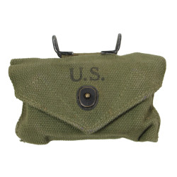 Pochette à pansement M-1942, APPLETON AWNING SHOP 1945, avec pansement Carlisle
