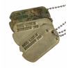 Dog Tags, Pfc. Paul Liezak, 895th AAA (AW) Bn., MTO & ETO