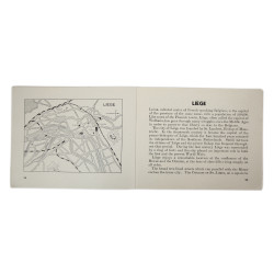 Booklet, Pocket Guide to The Cities of Belgium and Luxembourg, 1944