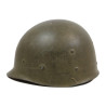 Sous-casque M1 (liner), SEAMAN PAPER CO., A washers verts, 2nd Lieutenant, nominatif
