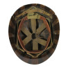 Sous-casque M1 (liner), SEAMAN PAPER CO., A washers verts, 2nd Lieutenant, nominatif
