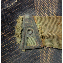 Sous-casque M1 (liner), SEAMAN PAPER CO., A washers verts, 2nd Lieutenant, nominatif