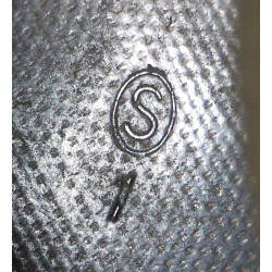 Sous-casque M1 (liner), SEAMAN PAPER CO., A washers verts, 2nd Lieutenant, nominatif