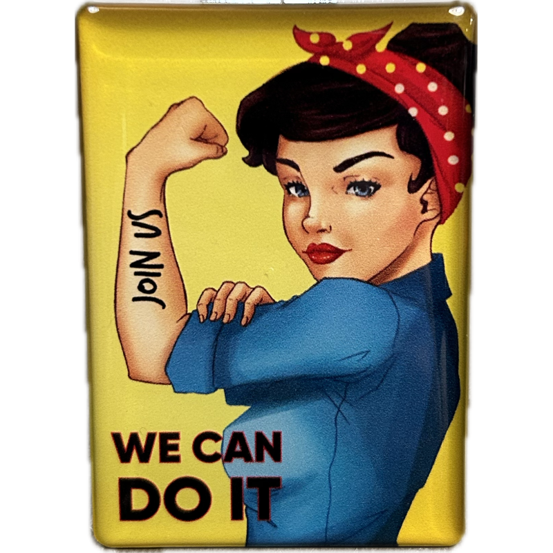 Magnet, Rosie, resin Magnet, Rosie, resin