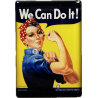 Magnet, We Can Do It!, resin Magnet, We Can Do It!, resin