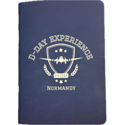Notebook, D-Day Experience,blue, Small format