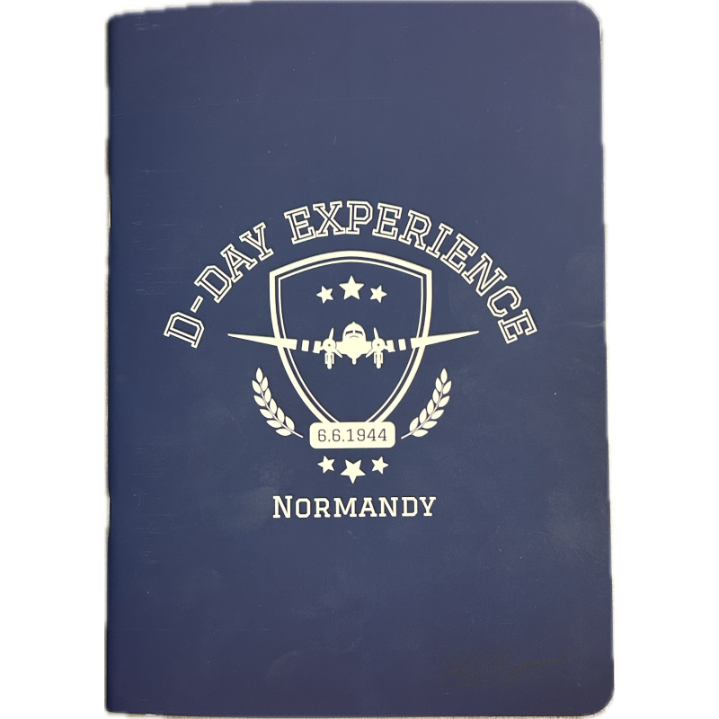 Cahier D-Day Experience, bleu, petit format Cahier D-Day Experience, bleu, petit format