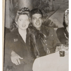 Photographie, officiers, Co. E, 502nd PIR, 101st Airborne Division, New York, 1943