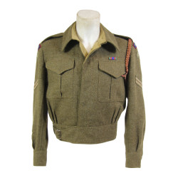 Blouse, Battledress, 1939 Pattern, Canadian, Corporal, RCAMC, Size 3, 1943