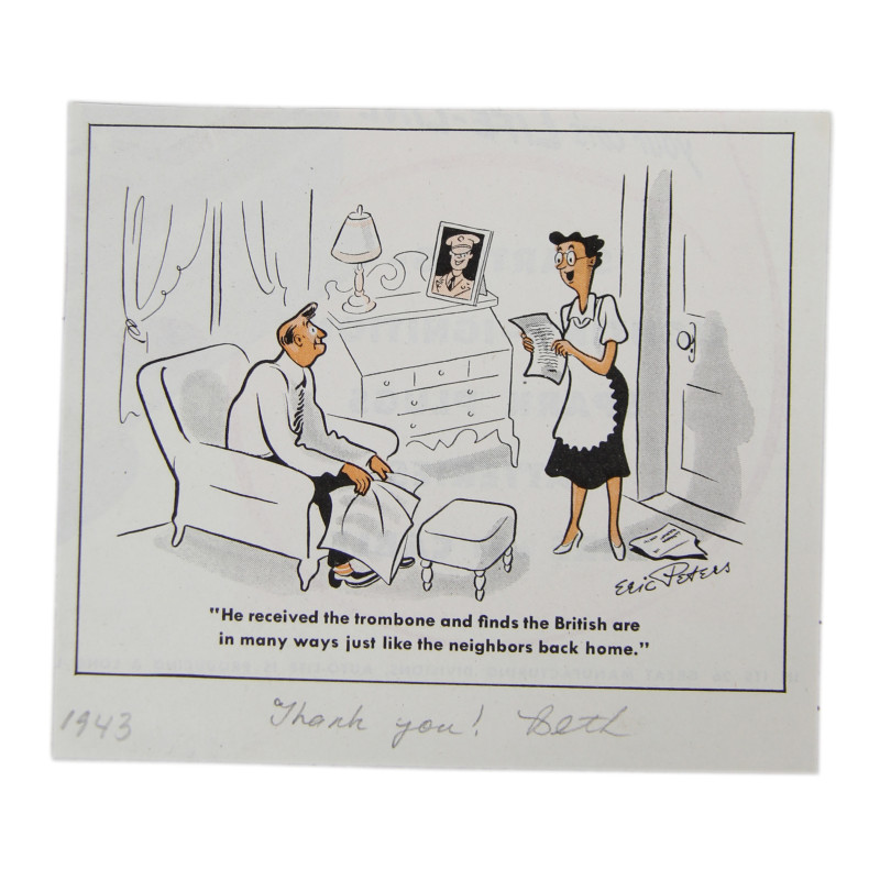 Cartoon, Press, 1943 Cartoon, Press, 1943
