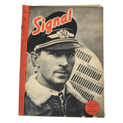 Magazine, Signal, décembre 1940, édition française, Oberstleutnant Werner Mölders