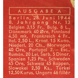 Magazine, Die Wehrmacht, 28 juin 1944