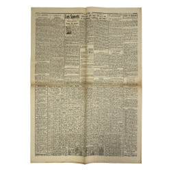 Journal belge, Le Soir, 25 juillet 1944