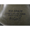 Receivers (Earphones), US Army, MX-175/U Assembly, 1945
