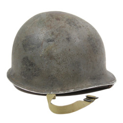 Helmet, M1, Fixed Loops, US Navy, Camouflaged, Westinghouse Liner