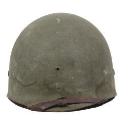 Helmet, M1, Fixed Loops, US Navy, Camouflaged, Westinghouse Liner