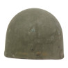 Casque M1, pattes fixes, US Navy, camouflé, liner Westinghouse