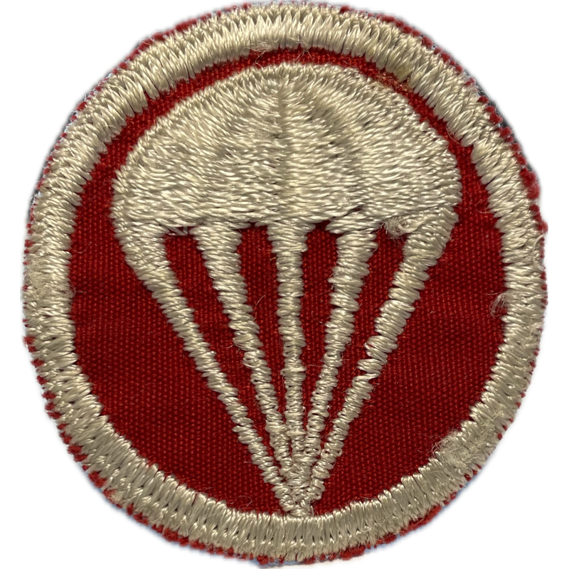 Insigne de calot parachutiste, génie / artillerie, twill Insigne de calot parachutiste, génie / artillerie, twill
