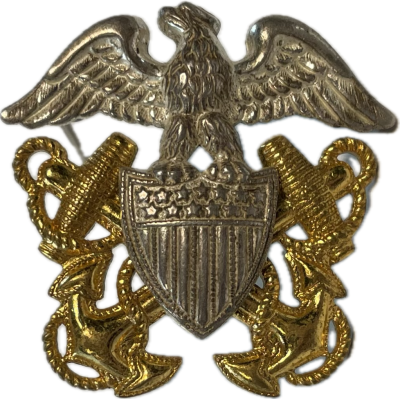 Insigne de calot, officier, US Navy, Vanguard Insigne de calot, officier, US Navy, Vanguard