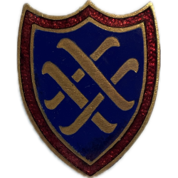 Crest, XX Corps, US Army, à épingle