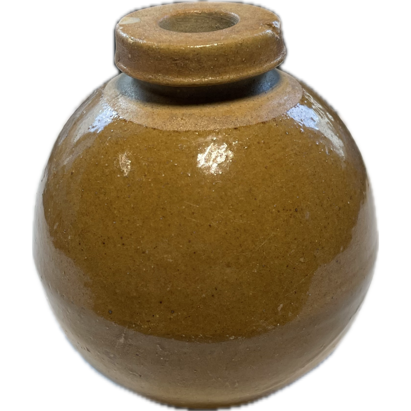 Grenade céramique, Type 4, marron, japonaise