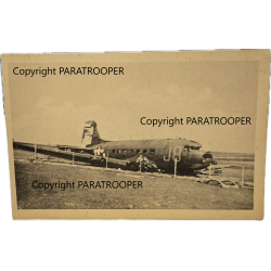 Carte postale, Douglas C-47 Skytrain, Bastogne