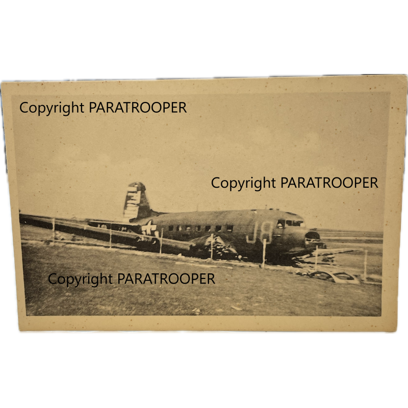 Carte postale, Douglas C-47 Skytrain, Bastogne Carte postale, Douglas C-47 Skytrain, Bastogne