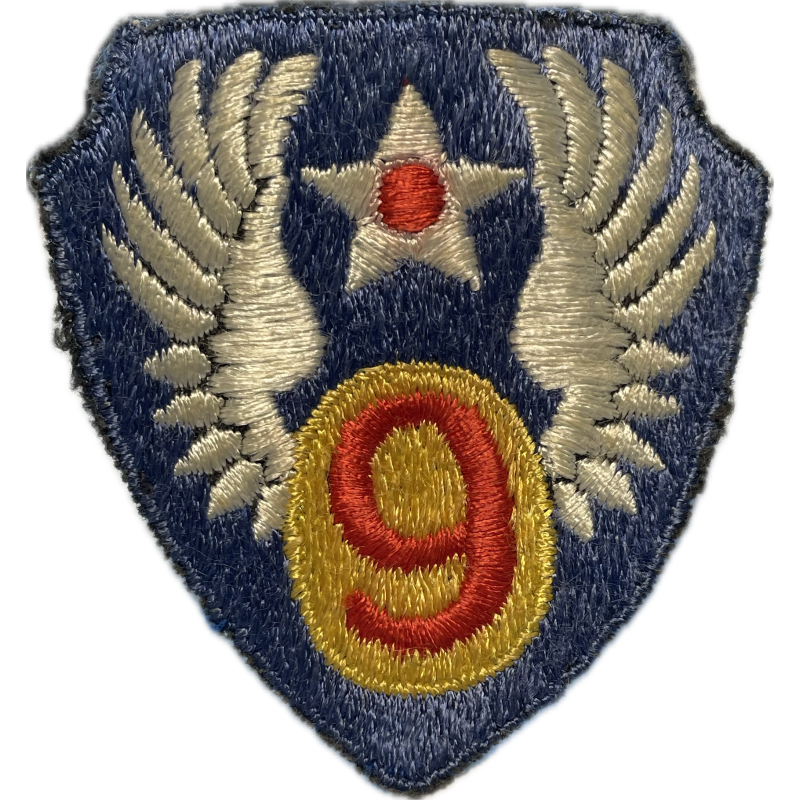 Insigne, 9th Air Force, USAAF, British Made Insigne, 9th Air Force, USAAF, British Made
