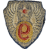 Patch, 9th Air Force, USAAF, British-Made