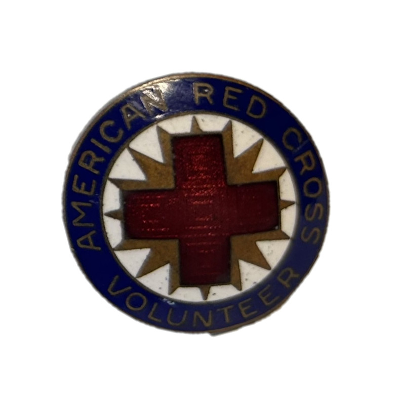 Insigne, American Red Cross Volunteer Insigne, American Red Cross Volunteer