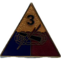 Crest, 3rd Armored Division, à épingle