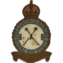 Insigne, No. 349 (Belgian) Squadron, Royal Air Force