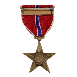 Medal, Bronze Star, in Case, with Certificate, Pfc. Anthony Calandriello, Co. F, 357th Inf. Regt., 90th Infantry Division, ETO