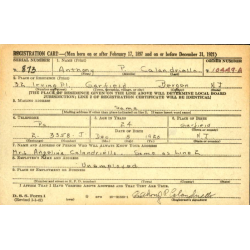 Medal, Bronze Star, in Case, with Certificate, Pfc. Anthony Calandriello, Co. F, 357th Inf. Regt., 90th Infantry Division, ETO