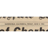 Une de journal, The Bakersfield Californian, 9 juin 1944, "Battle Raging For Carentan, Nazi Resistance Increasing" Une de journal, The Bakersfield Californian, 9 juin 1944, "Battle Raging For Carentan, Nazi Resistance Increasing"