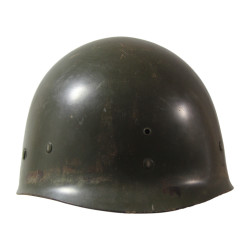 Helmet, M1, Fixed Loops, Corporal, Named, INLAND Liner