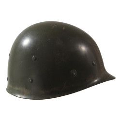 Helmet, M1, Fixed Loops, Corporal, Named, INLAND Liner