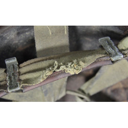 Helmet, M1, Fixed Loops, Corporal, Named, INLAND Liner