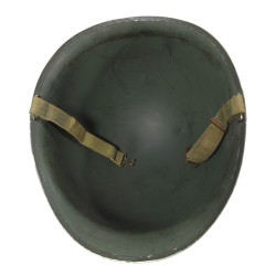 Helmet, M1, Fixed Loops, Corporal, Named, INLAND Liner