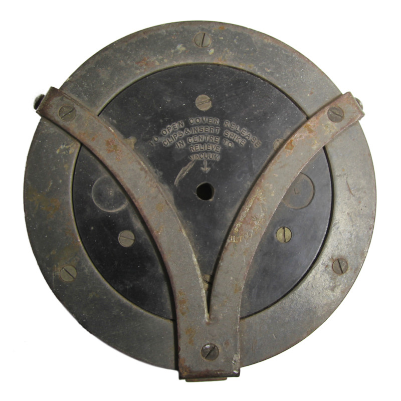 Container à vivres britannique, 1 gallon, 1941