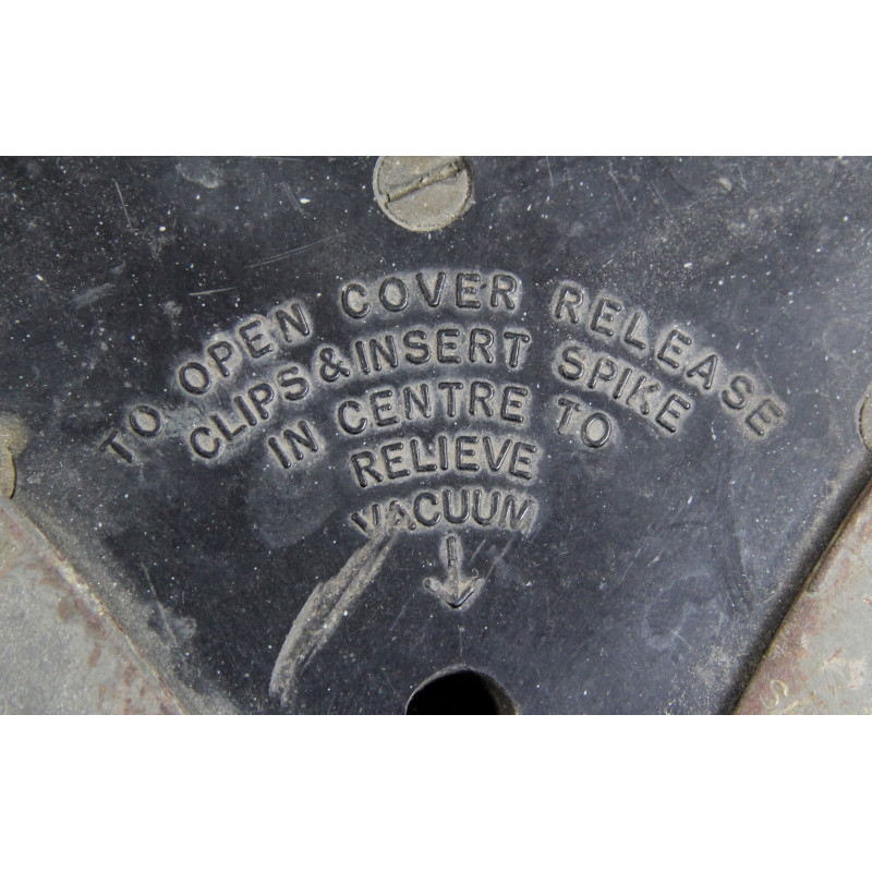 Container à vivres britannique, 1 gallon, 1941