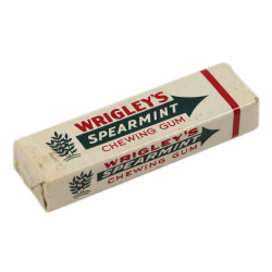 Box, Chewing Gum, WRIGLEY'S, Spearmint, with One Pack, Untouched