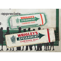 Box, Chewing Gum, WRIGLEY'S, Spearmint, with One Pack, Untouched