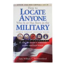Book, How to Locate Anyone Who Is or Has Been in the Military, Armed Forces Locator Guide