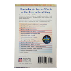 Book, How to Locate Anyone Who Is or Has Been in the Military, Armed Forces Locator Guide