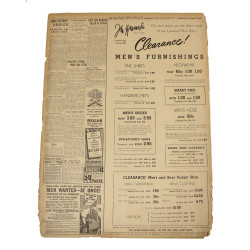 Journal, The Sun, New York, 13 juin 1944, "Americans Attack in Cherbourg Area"